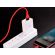 HOCO U53 для передачи данных и зарядки (быстрая зарядка)USB-microUSB, 4A, 1.2м, красный
