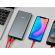 Портативное зарядное устройство HOCO B39 Magic Stone 30000mAh, Power Bank, серый метал
