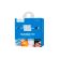 HOCO X21 Plus Silicone для передачи данных и зарядки USB-Type-C, флуоресцентный, 2.4A, 1м, черно-белый