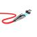 HOCO U75 Blaze для передачи данных и зарядки USB-microUSB, магнитный коннектор, 3A, 1.2м, черный
