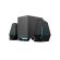 Настольные игровые колонки "EDIFIER" G1500 MAX (2.1/RMS 30W (7.5Wx2+15W)/Bluetooth 5.3/USB-A, USB-C, AUX/SNR 80dB) черный