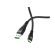 HOCO U53 для передачи данных и зарядки (быстрая зарядка)USB-Type-C, 5A, 1.2м, черный